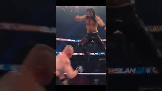 #shorts Brock Lesnar vs. Seth Rollins - Universal Title Match: SummerSlam 2019