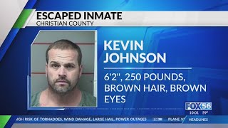 Police searching for escaped Christian County Detention Center inmate