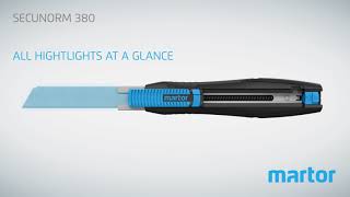 Safety knife MARTOR SECUNORM 380 product video