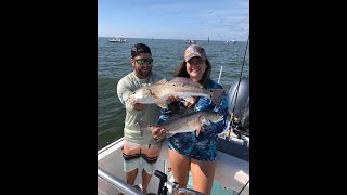 Crystal River Spoil Banks Redfish Run! 23”-30” Every Cast!