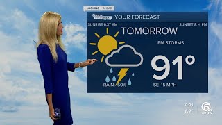 First Alert Weather Forecast for Evening July 17, 2022