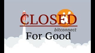 Bitconnect Shuts Down For Good