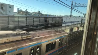 東急東横線・武蔵小杉駅4番線折返し運転(横浜方逆走出発)