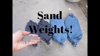 Making a Sand Weights