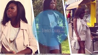 3 TRENCH COATS FOR THE WARMER WEATHER | WandesWorld