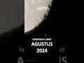 FENOMENA LANGIT - Agustus 2024 #astronomi #indonesia #tekeskop