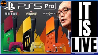 PLAYSTATION 5 - NEW BIG PS5 UI UPDATE LIVE ! / NEW PS5 PRO - SPIDER MAN 3 | WOLVERINE PS5 LAUNCH SP…