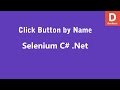 Selenium C# Click button by Name