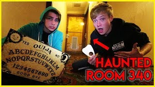 Ouija Board at haunted Queen Mary (scary) | Colby Brock