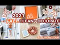 🍁 NEW! FALL CLEAN + DECORATE WITH ME 2021| 3 DAY EXTREME SPEED CLEANING MOTIVATION | FALL DECOR 2021