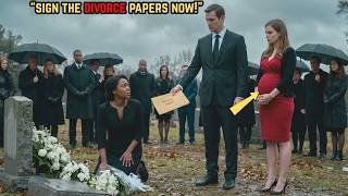 Man Divorced His “Broke” Wife at Her Father’s Funeral — Didn’t Expect the Judge to Stop the Case.
