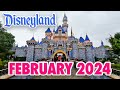 Disneyland Park - February 2024 Walkthrough + Updates: Rainy Day at Disneyland [4K POV]