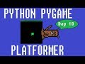 Python Pygame Platformer Tutorial Day 10 / Displaying Player