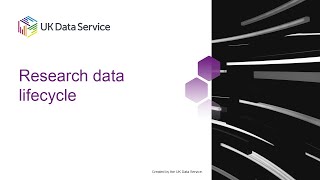 Research Data Lifecycle