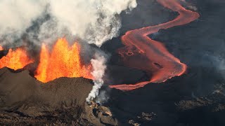 The Active Volcano in Iceland; Askja