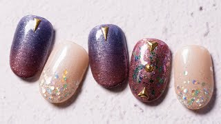 Nail Labo｜金屬光漸層 ｜DIY美甲｜彩繪｜台灣老師｜漸層｜bynaillabo｜教學