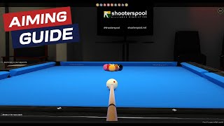 Shooters Pool - Aiming Guide - I like to use