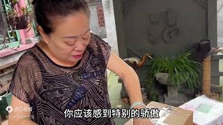 媳妇远在山东不忘公婆，婆婆终于说出了实话！肉夹馍姥姥吃的真香