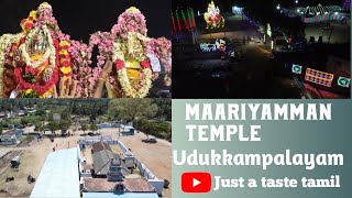 Maariyamman temple festival / Kerala melam / #udukkampalayam @justatastetamil7102