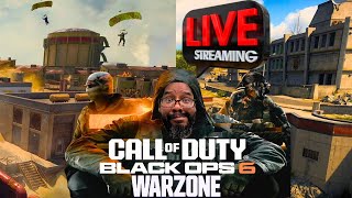 LIVE Call Of Duty Warzone Black Ops 6 Game Play!