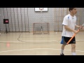 floorball shooting slapshot