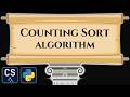 Counting Sort Algorithm Visualization | Step by Step Python Code Animation