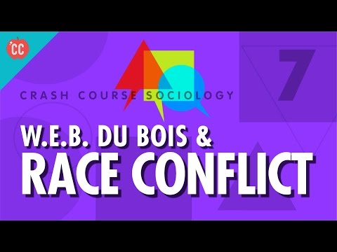 What is the race conflict theory?