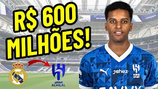 🚨SAIU AGORA!🔥 Al Hilal Faz Oferta MULTI MILIONÁRIA por RODRYGO! Real Madrid Perde o CRAQUE?😱