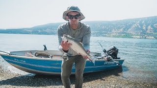 Okanagan Salmon || Trolling for Kal Lake Kokanee