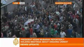 Protesters hold funeral procession in Cairo