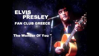 The Wonder Of You ''  Elvis Presley