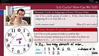 301.4D Counting Elements of Order d in a Cyclic Group