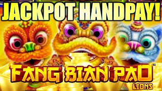 ★JACKPOT HANDPAY!★ FANG BIAN PAO LIONS & SUPER MOUSE Slot Machine (ARISTOCRAT)