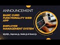 Introduction To Employee Management System || MySQL+ExpressJS+ReactJS+NodeJS || ClearCutCode