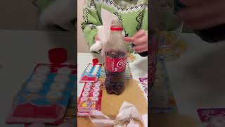 【🌋】フエラムネコーラが暴れ出した事故現場　Flute Ramune Cola #shorts