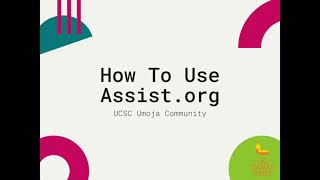 How to Use Assist.org for students considering transferring to a 4-year university