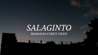 Salaginto | Meranao Lyrics (Meranao Channel)
