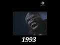 king kong evolution 1933 - 2018