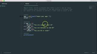 PYTHON 3 - Conditional Statement Simple Question