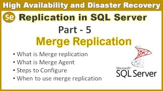 Merge Replication in SQL Server || Part - 5 || Replication in SQL server