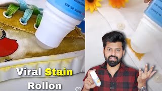 I Never thought this will Work 🔥😱😳Must Watch before buying Stain removal Rollon
