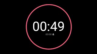 49 Second Countdown Timer / iPhone Timer Style