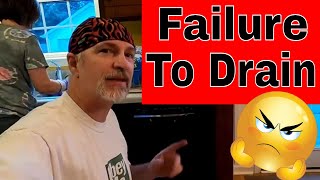 How To Fix FTD Failure To Drain Dishwasher Error With OUT Removing Dishwasher.