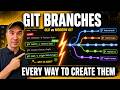 How to Create a Git Branch From Another Branch, Commit, or Tag (Real Dev Workflow)