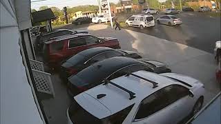 Detectives Searching for Armed Robber at Locksmith Business