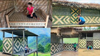 1 Year: Farming Alone, Beautiful Bamboo Buildings by Hand