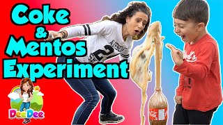 EASY Science Experiments for Kids | Coke and Mentos