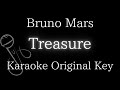 【Karaoke Instrumental】Treasure / Bruno Mars【Original Key】