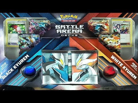 AWESOME NEW BLACK KYUREM EX & WHITE KYUREM EX POKEMON BATTLE ARENA DECKS! AWESOME NEW BLACK KYUREM EX & WHITE KYUREM EX POKEMON BATTLE ARENA DECKS!