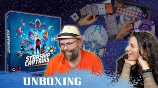 Unboxing Starship Captains with the Designer! (and game overview)